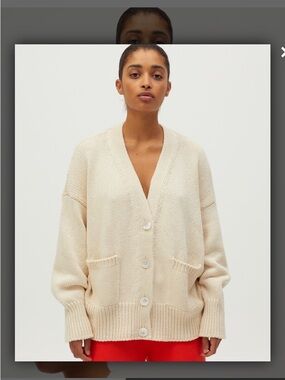 Babaa no16 cardigan natural